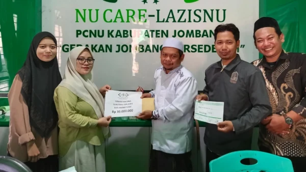Bantu Korban Bencana Aceh-Sumatra, Keluarga Alumni Al-Muhibbin Tambakberas Donasikan Rp30 Juta Lewat LAZISNU